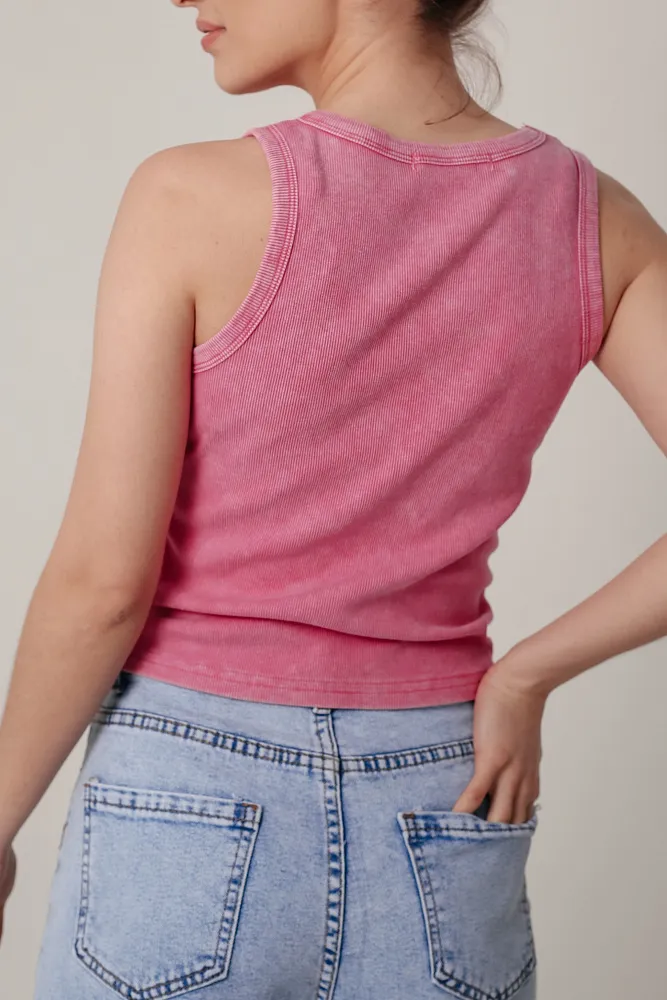 Майка oversize со стразами