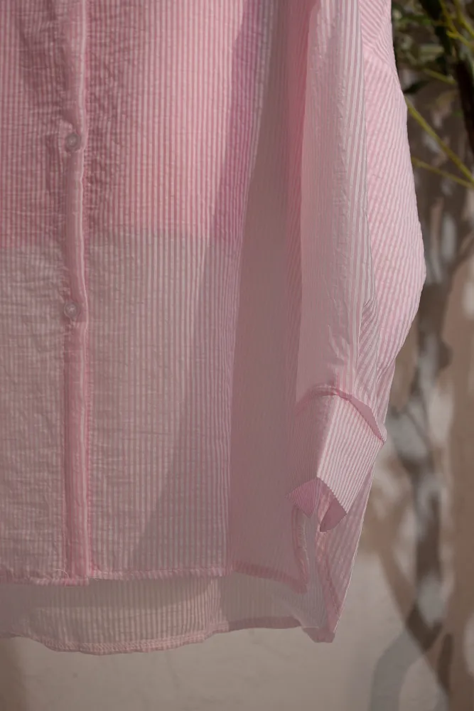 Комплект oversize рубашка и топ