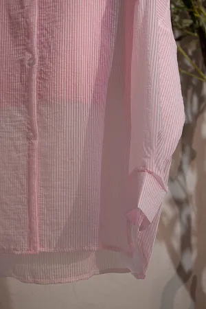 Комплект oversize рубашка и топ