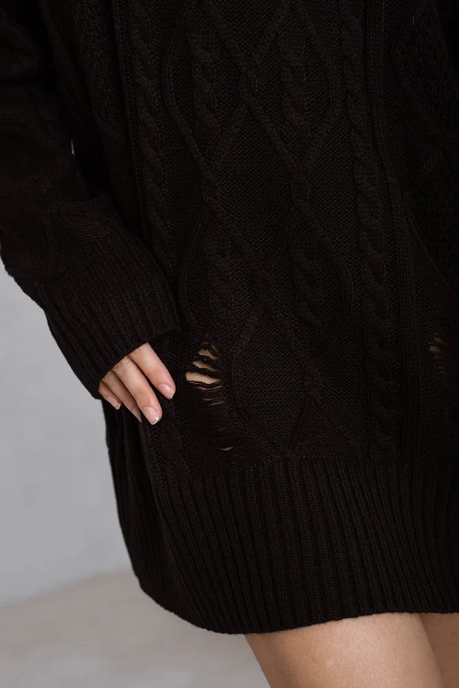 Свитер oversize с узором