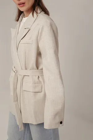 Жакет двубортный oversize