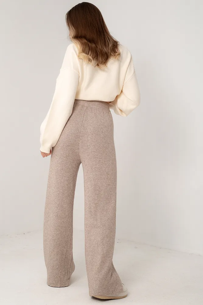 Брюки oversize утепленные