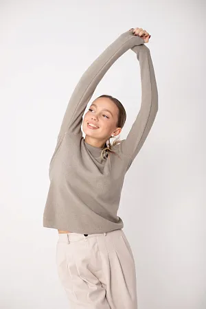 Джемпер базовый oversize