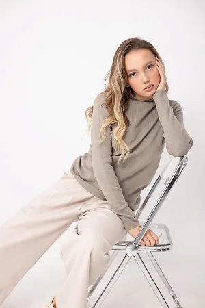 Джемпер базовый oversize