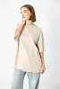 Футболка oversize свободного кроя из хлопка 