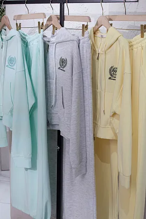 Хлопковый костюм oversize