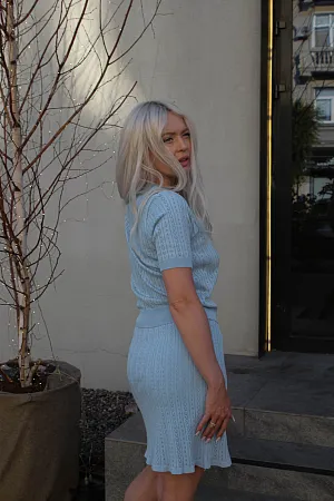 Костюм футболка и юбка oversize