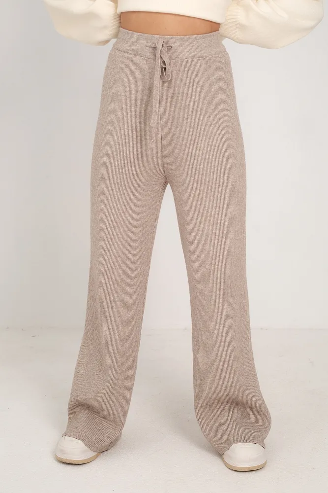 Брюки oversize утепленные