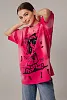 Футболка oversize с пайетками