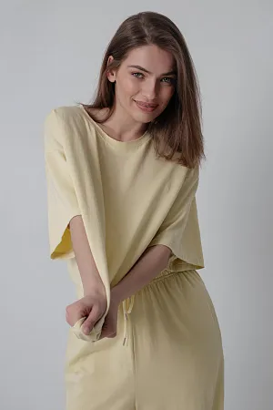 Костюм футболка и брюки oversize