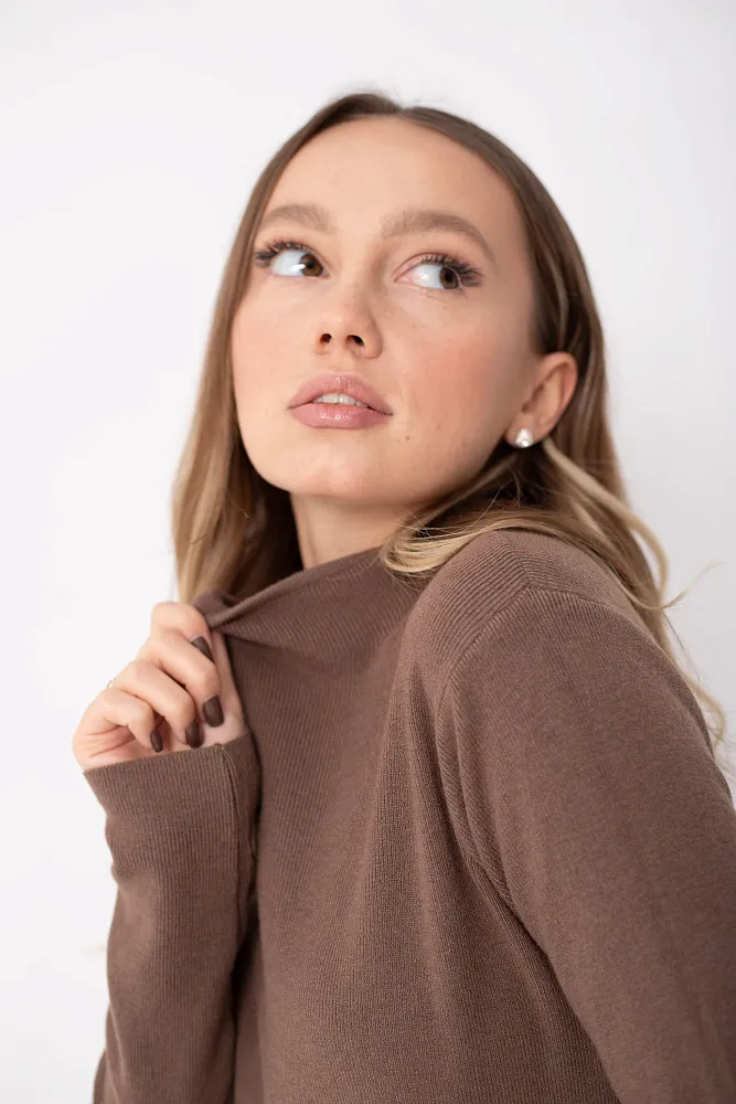 Джемпер базовый oversize