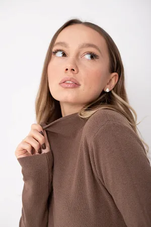 Джемпер базовый oversize