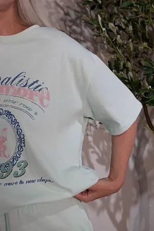 Костюм oversize футболка и шорты