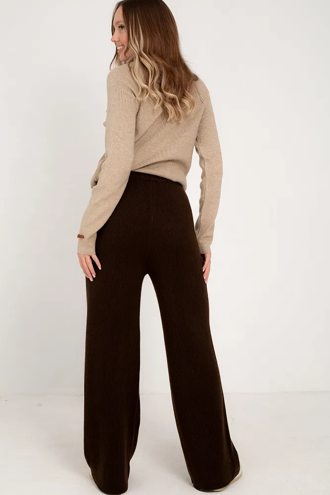 Брюки oversize утепленные