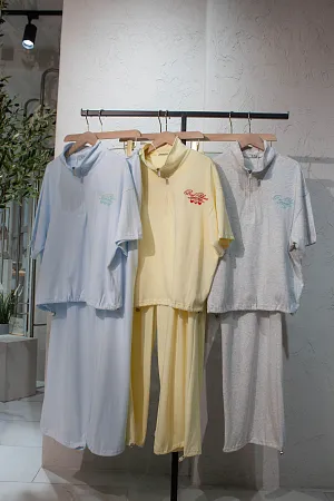 Костюм oversize футболка и брюки