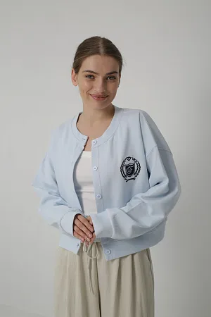 Хлопковый свитшот oversize