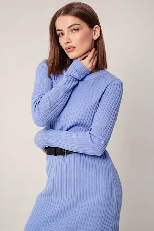Платье oversize с ремнем