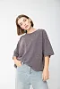 Футболка oversize свободного кроя из хлопка 