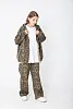 Брюки oversize с принтом 