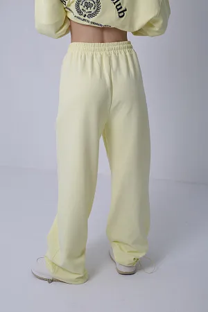 Хлопковый костюм oversize
