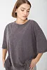 Футболка oversize свободного кроя из хлопка 