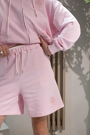 Костюм oversize свитшот и шорты