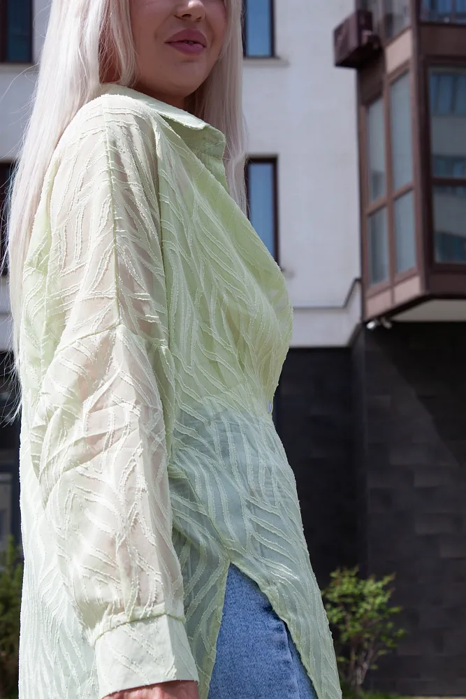 Комплект рубашка и топ oversize