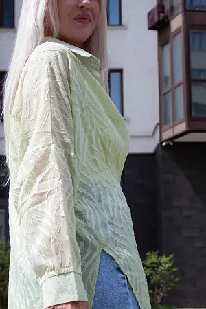 Комплект рубашка и топ oversize