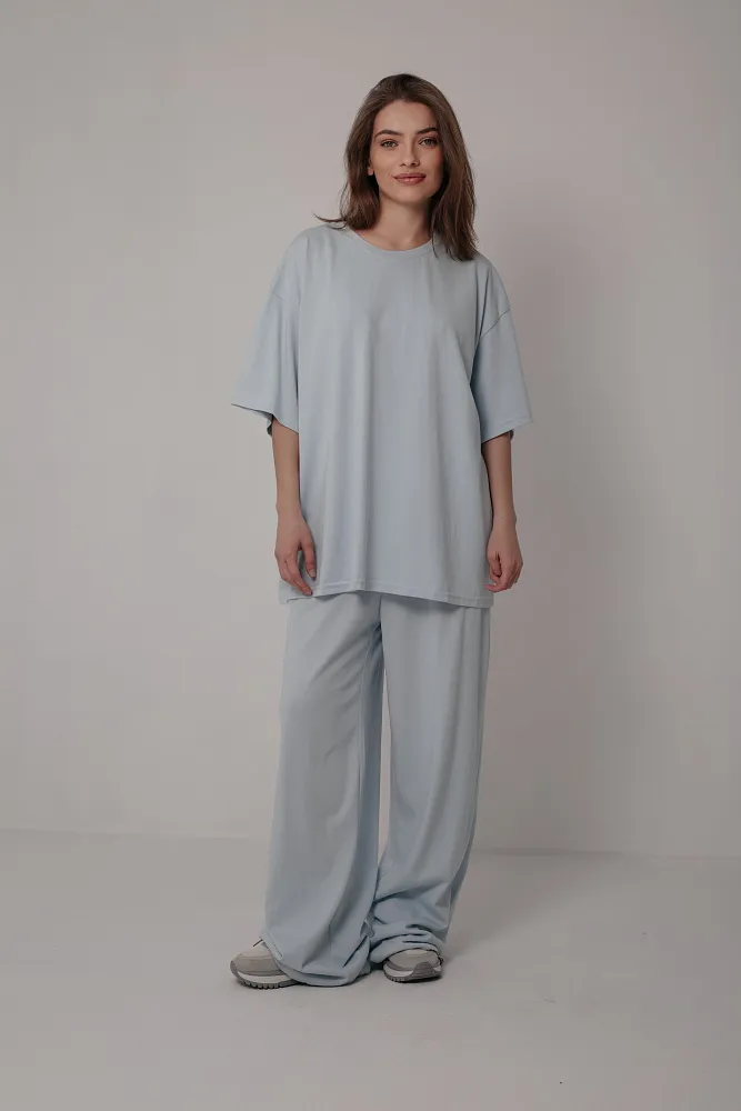 Костюм футболка и брюки oversize