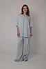 Костюм футболка и брюки oversize