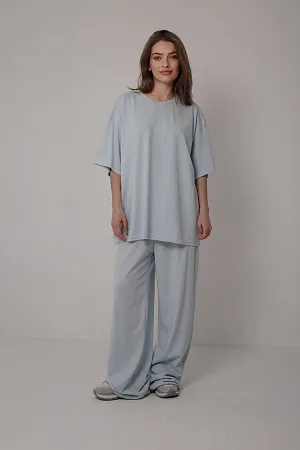 Костюм футболка и брюки oversize