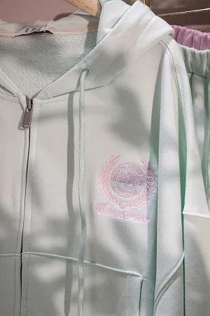 Костюм oversize свитшот и шорты