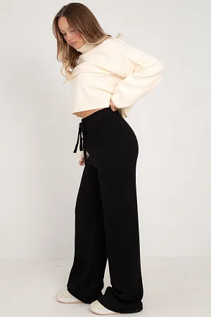 Брюки oversize утепленные
