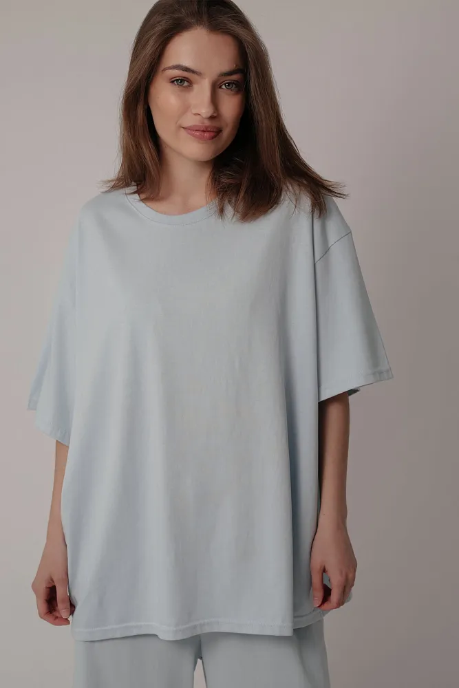 Костюм футболка и брюки oversize