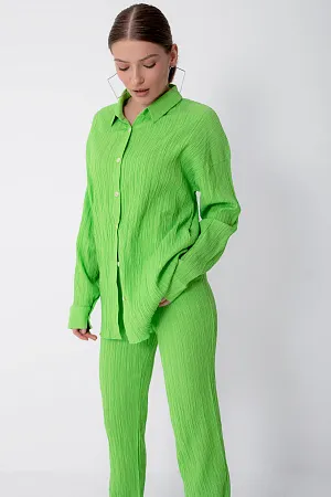 Костюм из фактурной ткани