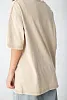 Футболка oversize свободного кроя из хлопка 