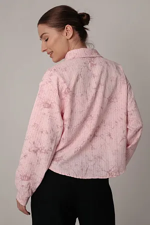 Комплект oversize рубашка и топ