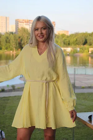 Платье из муслина