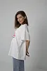 Футболка oversize с принтом автомобиля