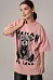 Футболка oversize с принтом мишки
