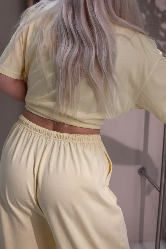 Костюм oversize футболка и брюки