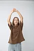 Футболка oversize свободного кроя из хлопка 