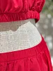 Сарафан с открытой списаной из хлопка
