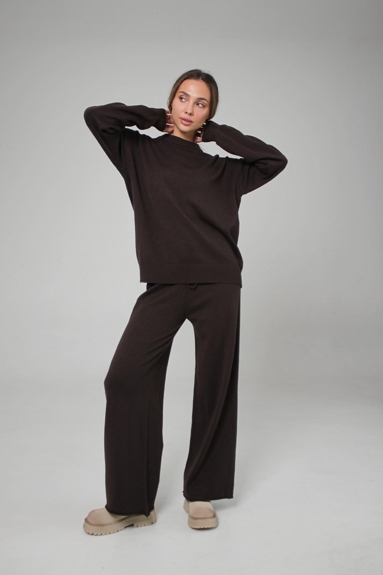 КОСТЮМ ТРИКОТАЖНЫЙ ОВЕРСАЙЗ