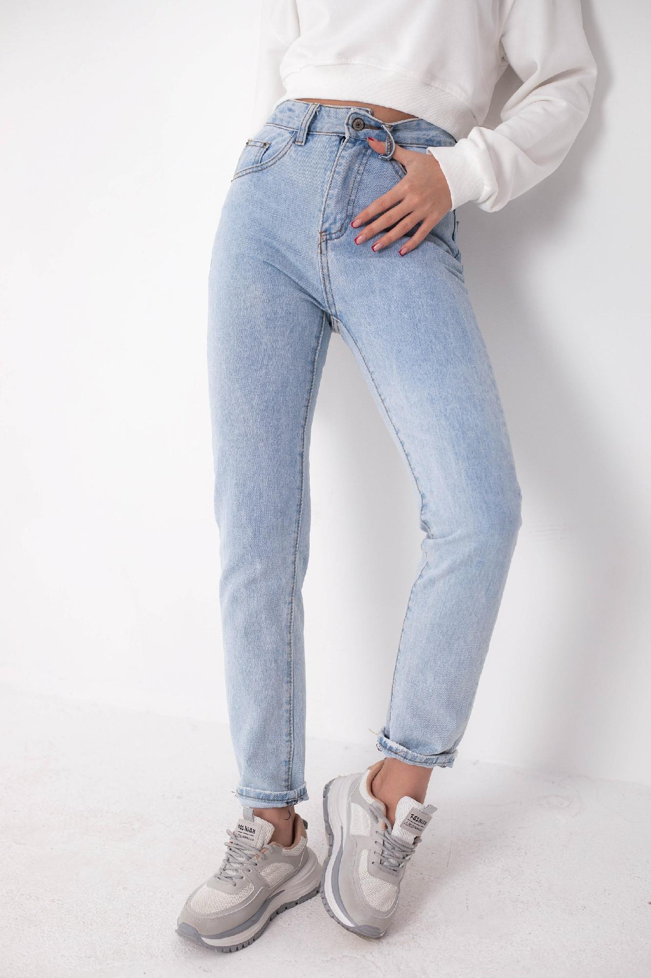 Джинсы MOM FIT с высокой посадкой