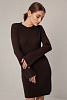 Платье oversize в рубчик