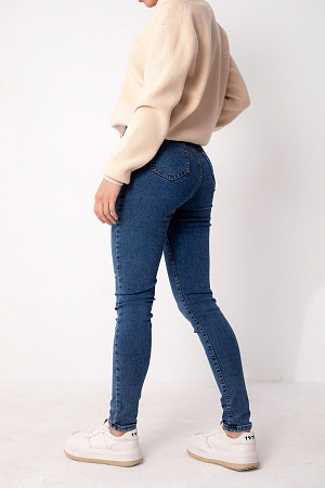Джинсы Skinny с высокой посадкой