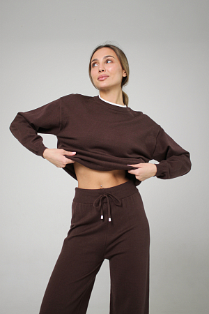 КОСТЮМ ТРИКОТАЖНЫЙ ОВЕРСАЙЗ