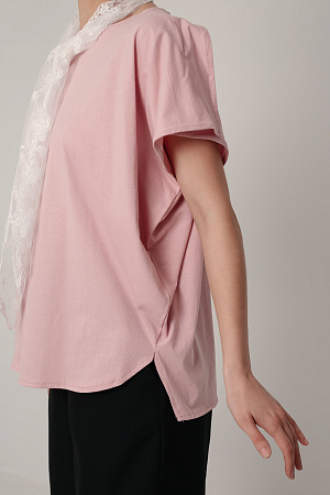 Футболка oversize из хлопка