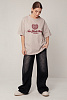 Футболка oversize с круглым вырезом